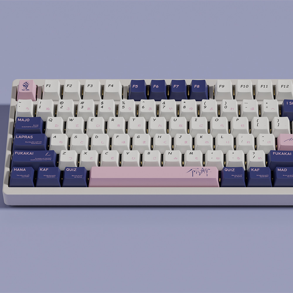 Home Office Layout - Niestandardowe klawisze Kaf PBT Keycaps Profil