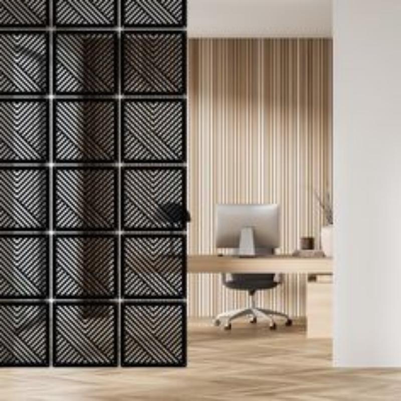 Home Office Interior Design - Panele dekoracyjne do wnętrz, wykonane metodą