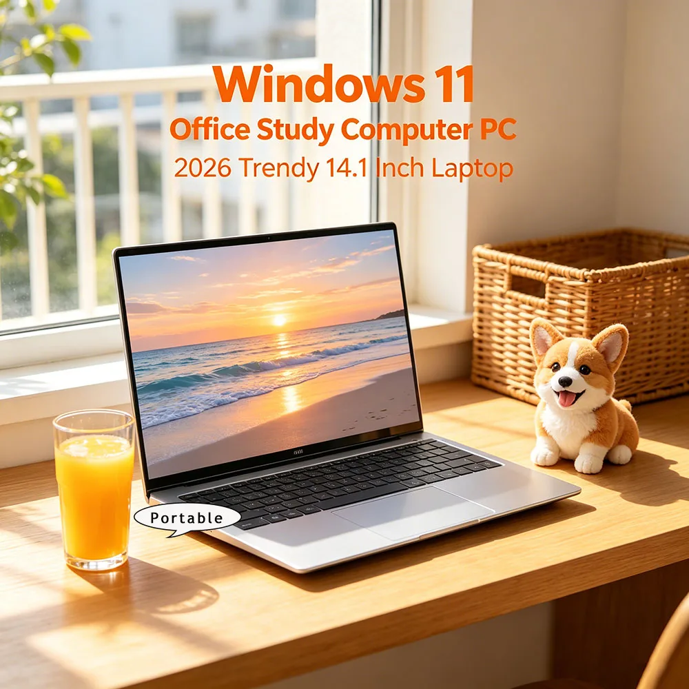 Stylowy laptop 14,1 cala HD In – Home Office In Uk recenzja i cena