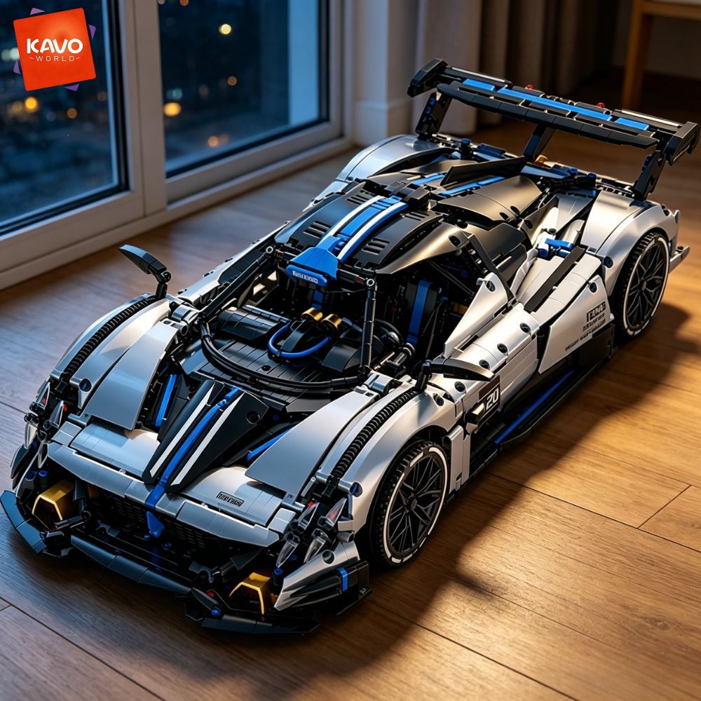 KAVOWORLD 3526 elementów Srebr – Home Office Layout recenzja i cena