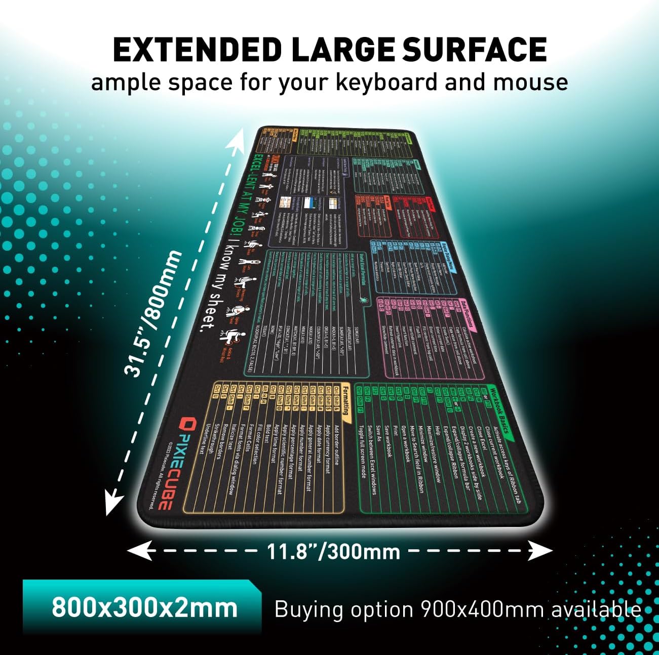 Podkładka na biurko z poradami – Mousepad Xl Extended recenzja i cena