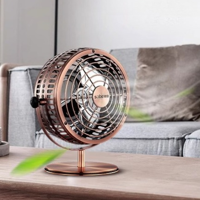 Metalowy wentylator biurkowy z – Home Office Head recenzja i cena