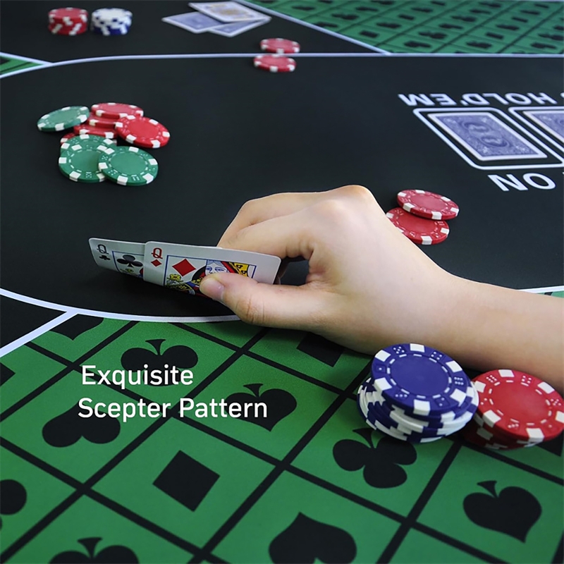 Obrus na stół do Texas Hold'em – Home Office Layout recenzja i cena