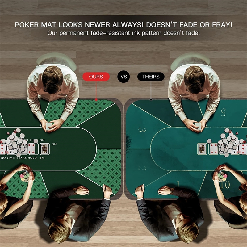 Obrus na stół do Texas Hold'em – Home Office Layout recenzja i cena